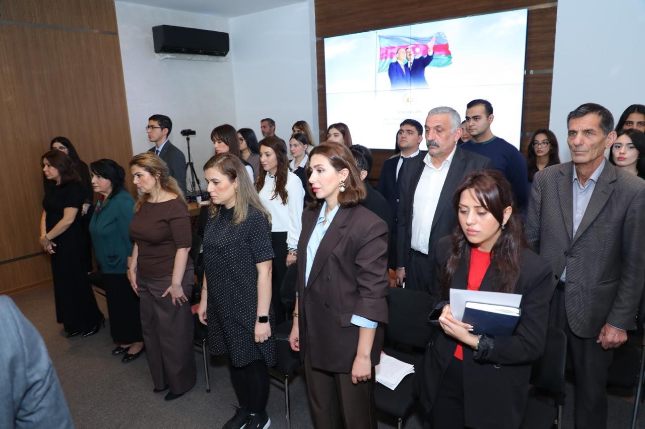 Nəsimidə YAP-ın 33-cü ildönümünə həsr olunan tədbir keçirildi - FOTOLAR