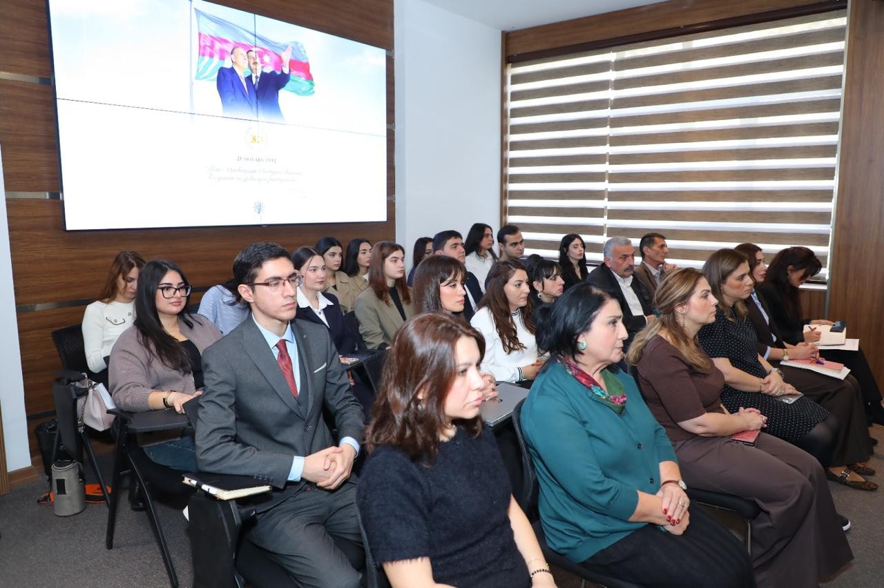 Nəsimidə YAP-ın 33-cü ildönümünə həsr olunan tədbir keçirildi - FOTOLAR