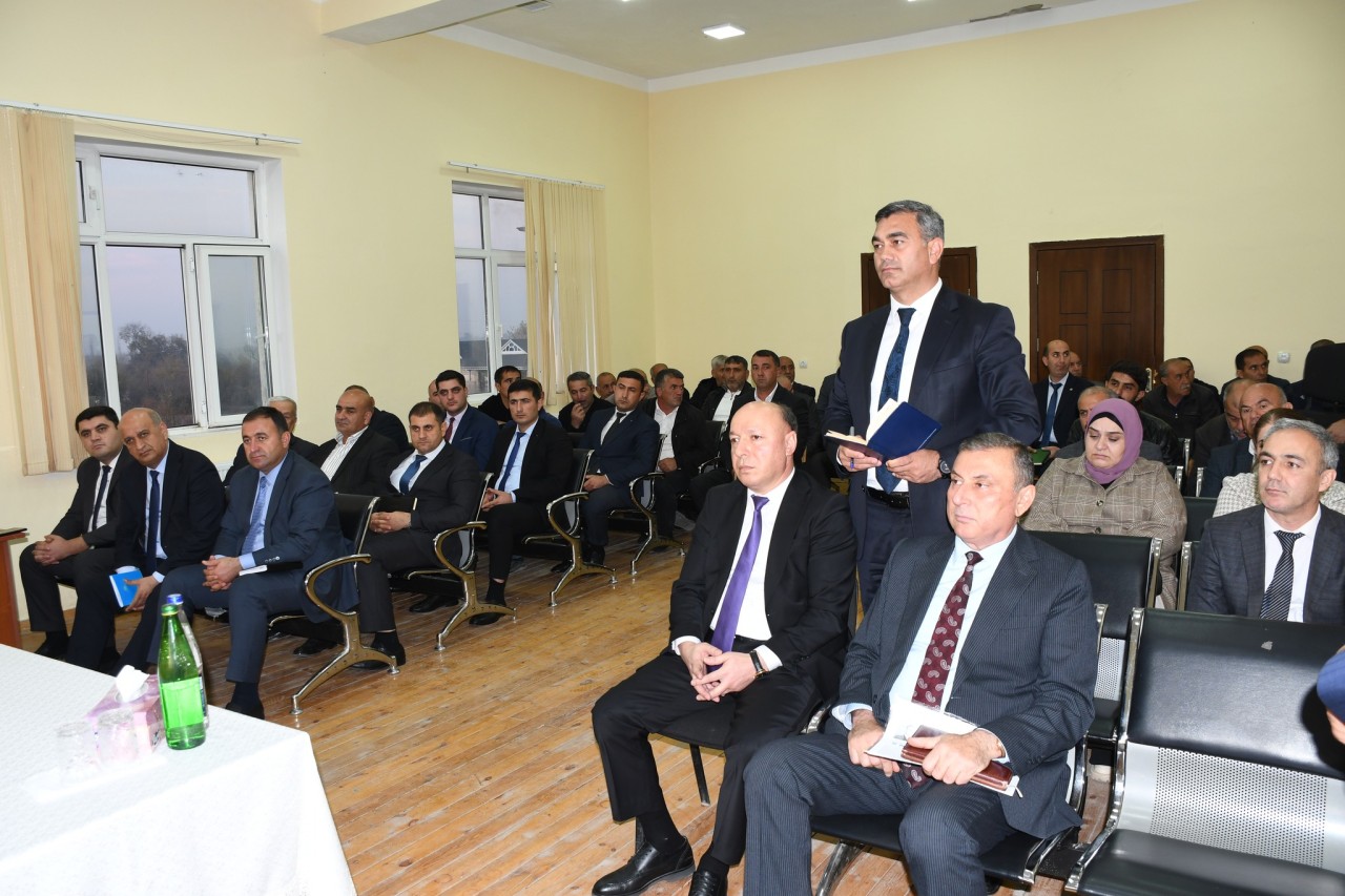 İcra başçısı Vaqif Həsənovun növbəti səyyar qəbul-görüşü keçirildi - FOTOLAR