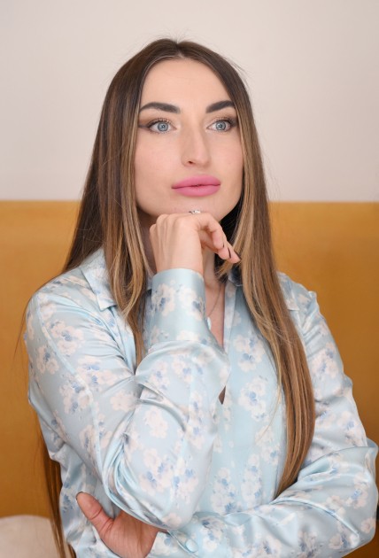 Prezidentin qızı və gəlini internat məktəbində - FOTOLAR