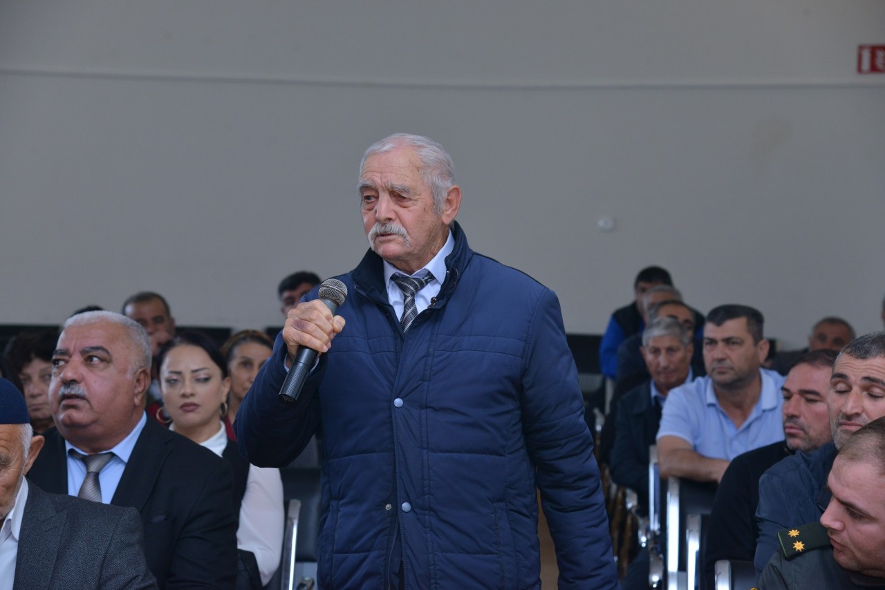 Süleyman Mikayılov növbəti səyyar görüşü keçirdi - FOTOLAR