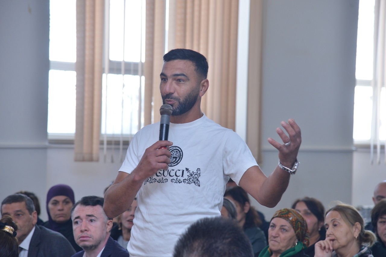 Süleyman Mikayılov növbəti səyyar görüşü keçirdi - FOTOLAR