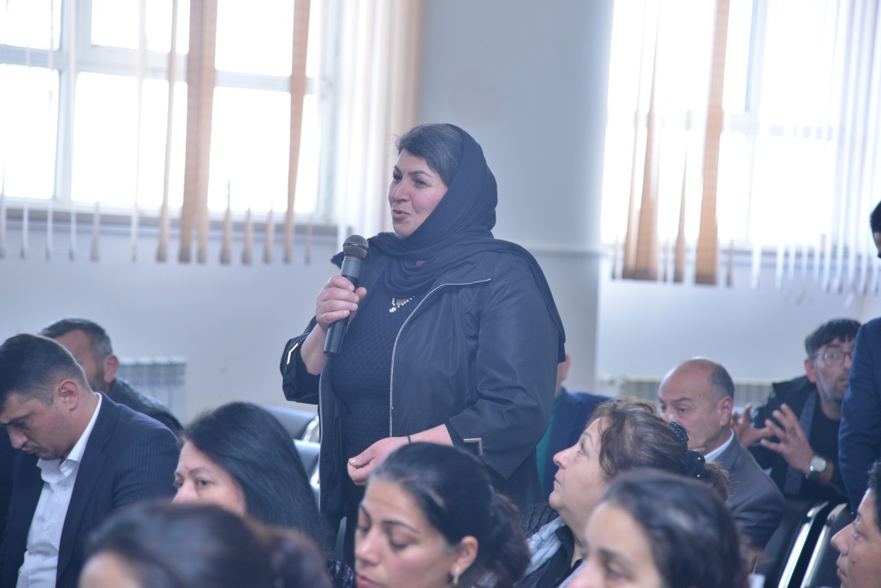 Süleyman Mikayılov növbəti səyyar görüşü keçirdi - FOTOLAR