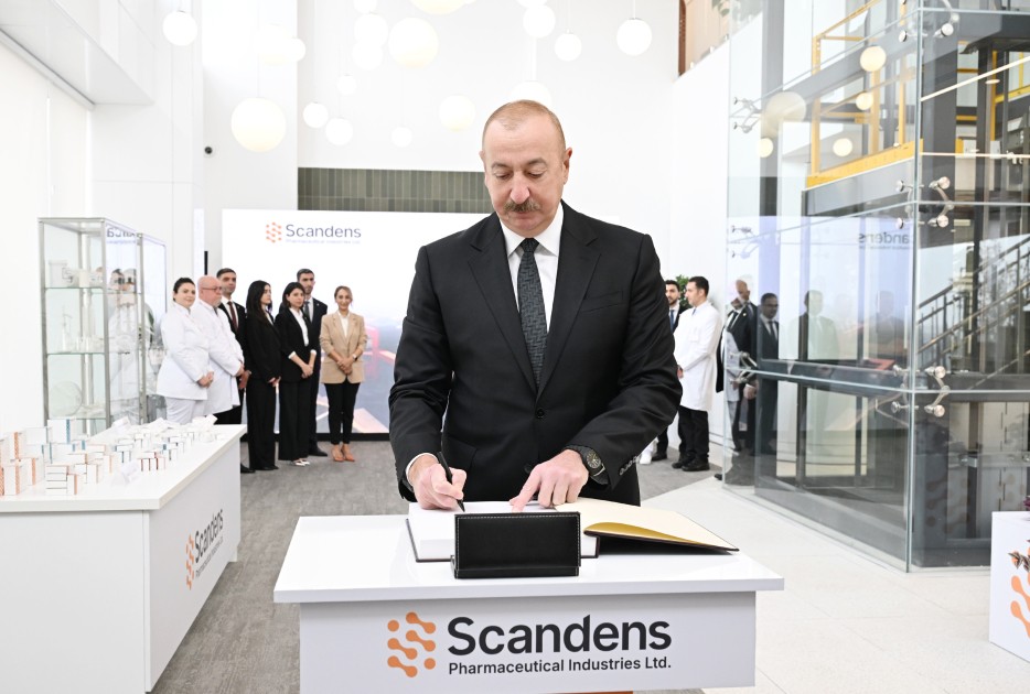 Prezident açılış etdi - FOTOLAR