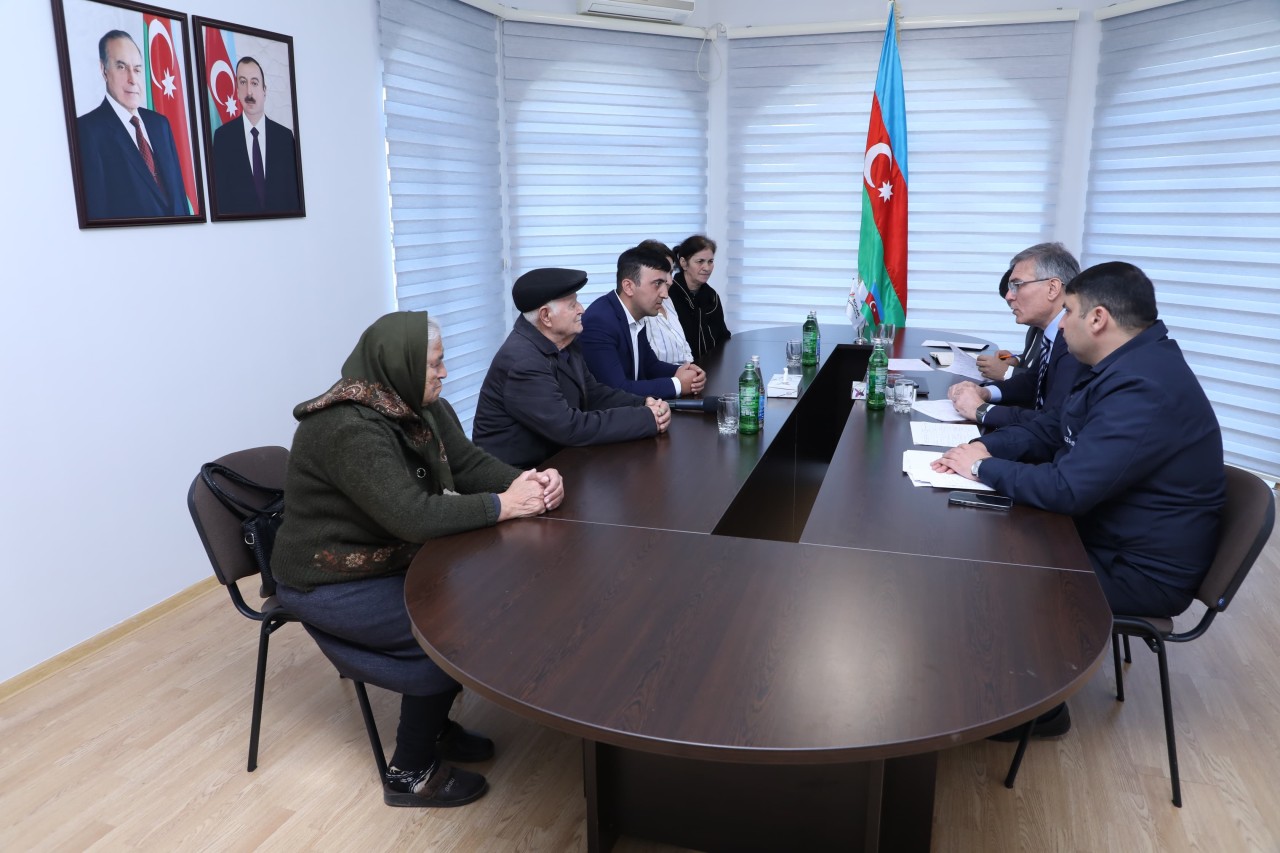 "Azəriqaz" İB-nin baş direktoru Zaqatalada vətəndaş qəbulu keçirdi - FOTOLAR