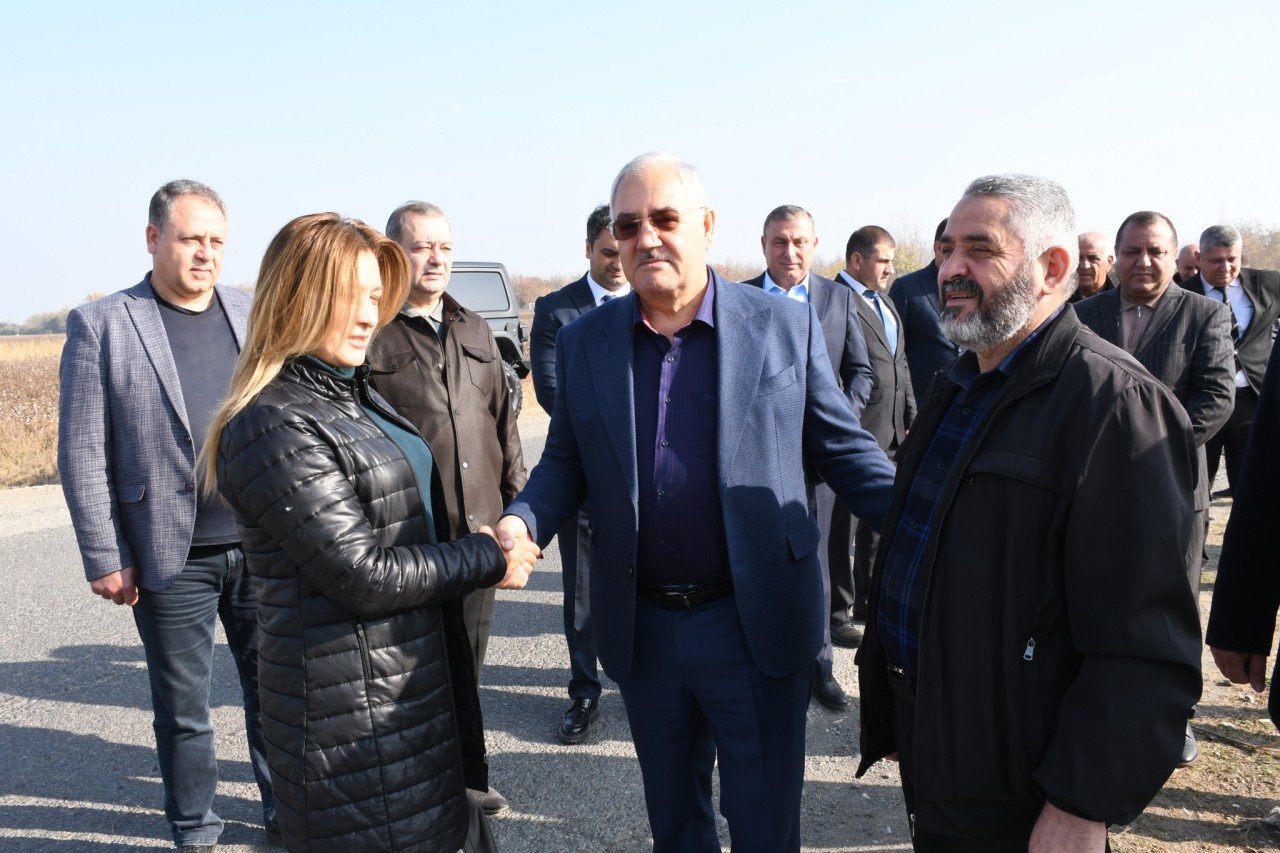 Vaqif Həsənov ağacəkmə aksiyasında - FOTOLAR