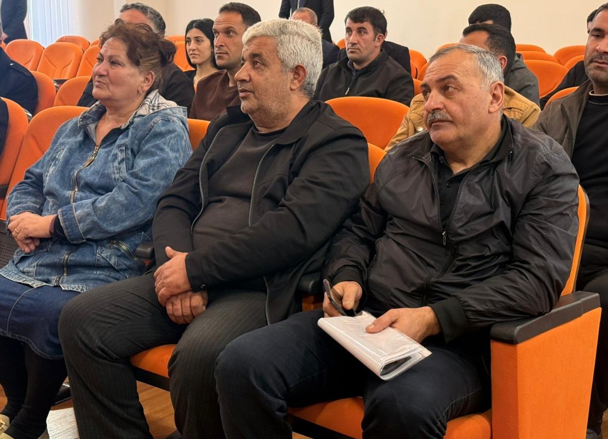 Keçmiş məcburi köçkünlər mina təhlükəsi ilə bağlı maarifləndirildi - FOTOLAR