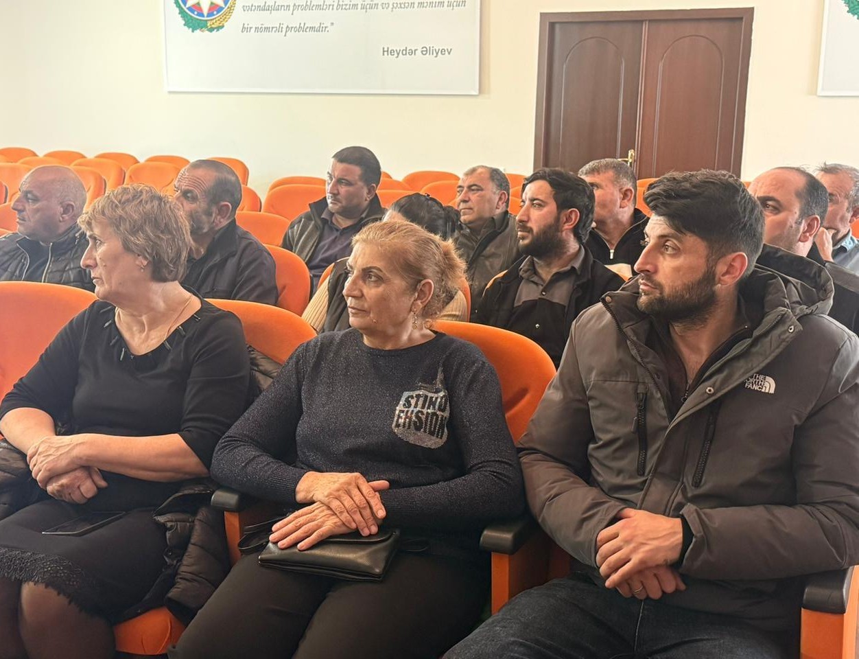 Keçmiş məcburi köçkünlər mina təhlükəsi ilə bağlı maarifləndirildi - FOTOLAR