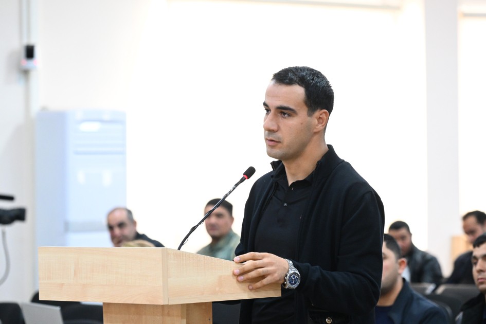 Ruben Vardanyanın məhkəməsində ifadələr dinlənildi