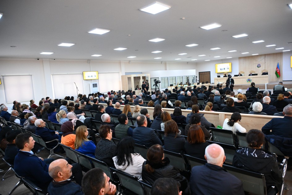 Ruben Vardanyanın məhkəməsində ifadələr dinlənildi