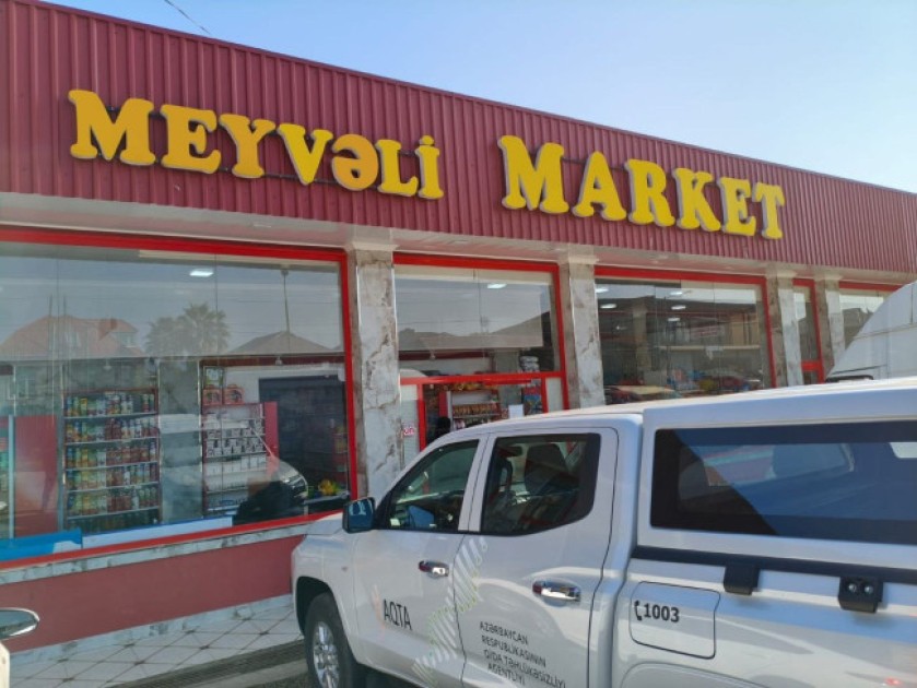 Bu marketlərdə vaxtı keçmiş məhsullar satılırmış - FOTOLAR