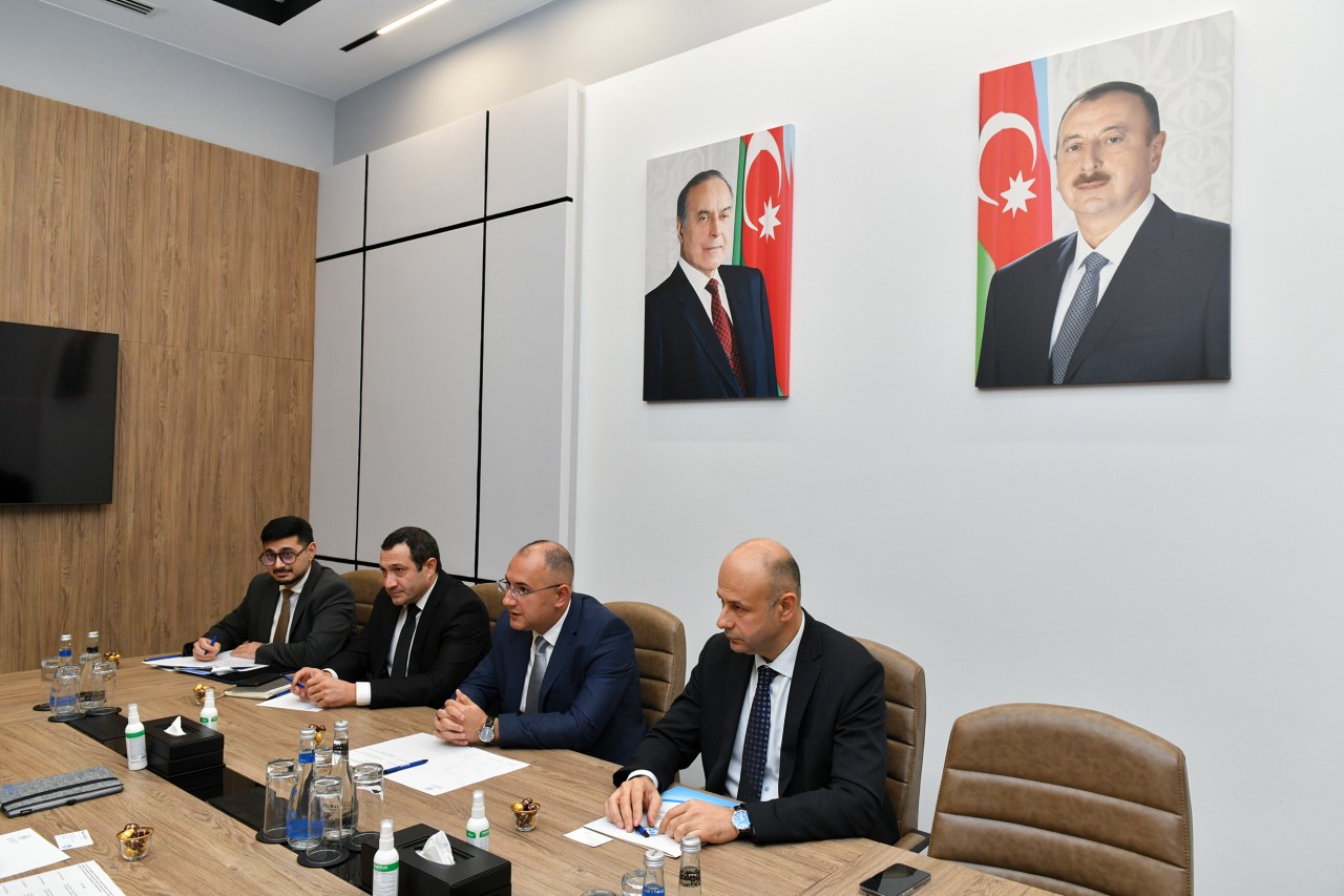 RİNN-də Beynəlxalq Əmək Təşkilatı ilə görüş keçirilib - FOTOLAR