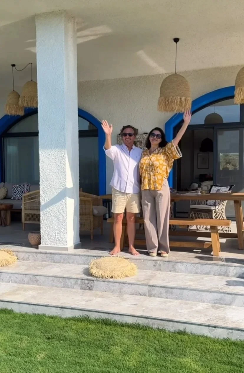 Traktor sürdü, zeytun topladı - Nurgüldən maraqlı paylaşım (VİDEO)