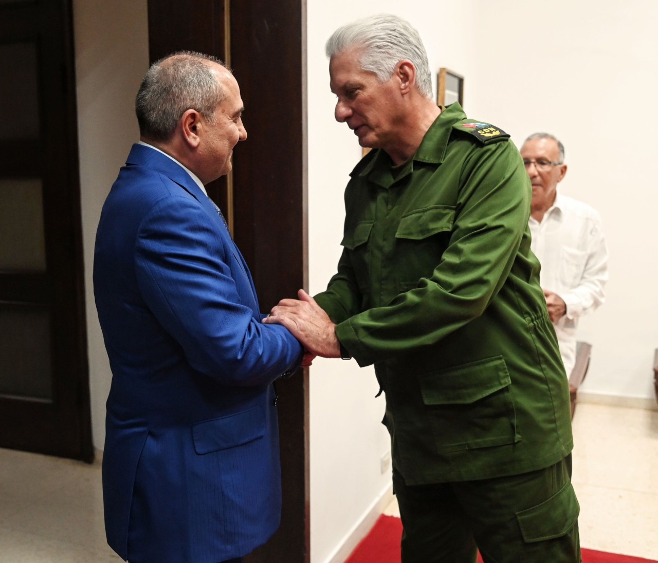 Tahir Budaqov Kuba Respublikasına səfər etdi - FOTOLAR