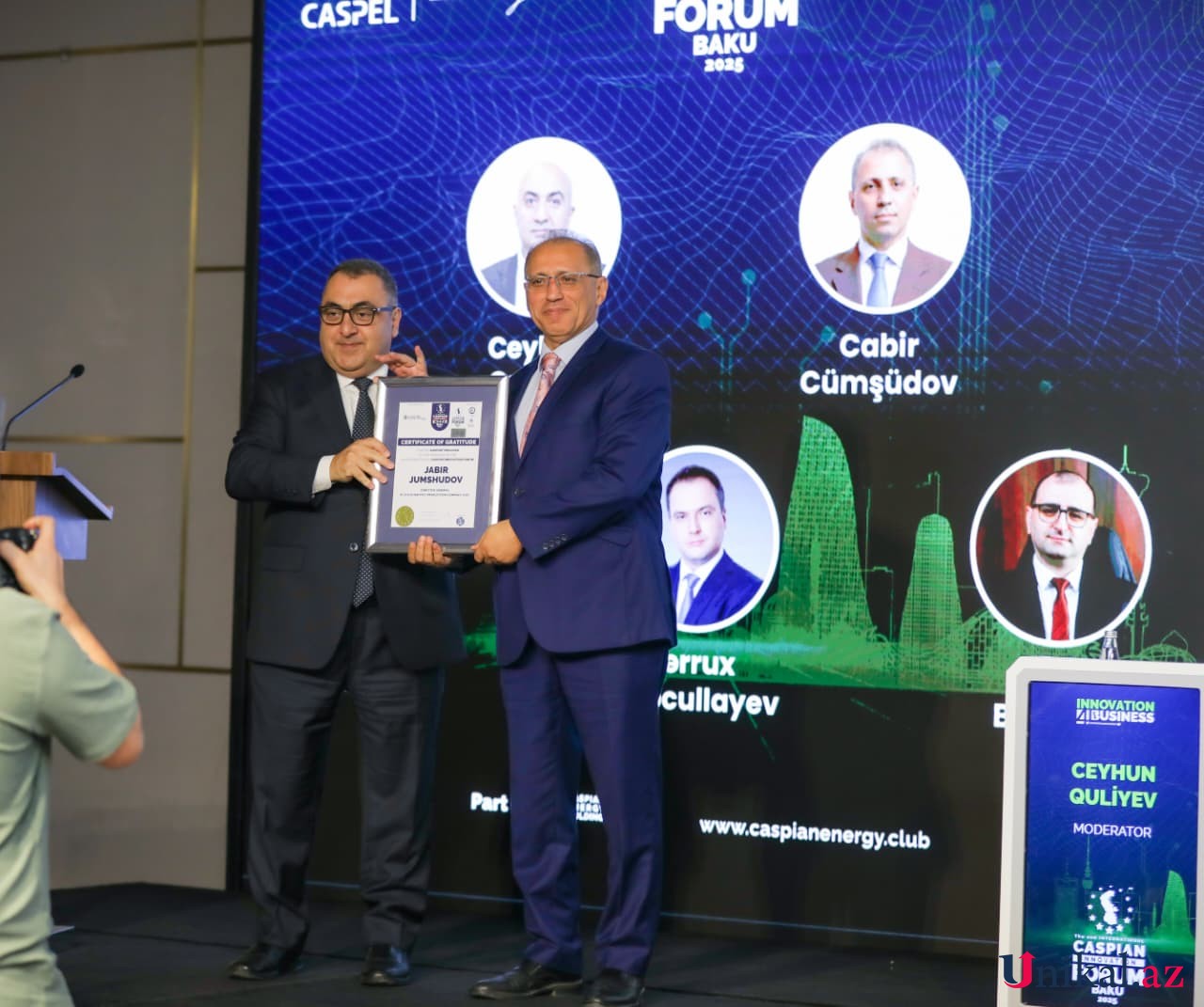 "Caspel" MMC-nin tərəfdaşlığı ilə Bakıda forum keçirilir - FOTOLAR