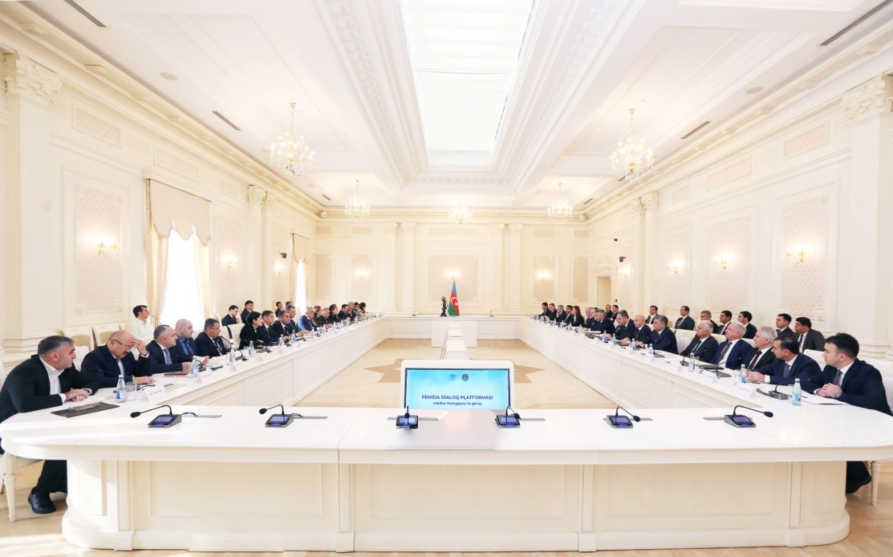 Ali Məhkəmədə Vəkillər Kollegiyası ilə görüş keçirildi - FOTOLAR