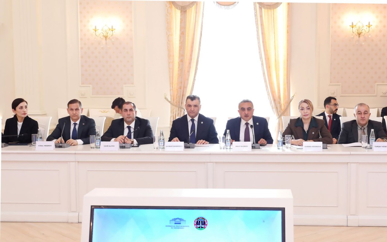Ali Məhkəmədə Vəkillər Kollegiyası ilə görüş keçirildi - FOTOLAR