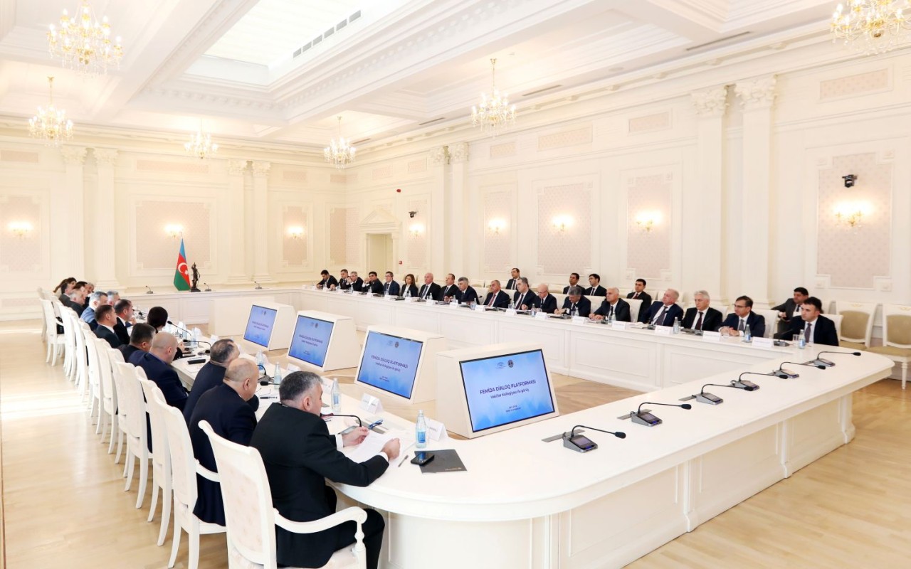 Ali Məhkəmədə Vəkillər Kollegiyası ilə görüş keçirildi - FOTOLAR