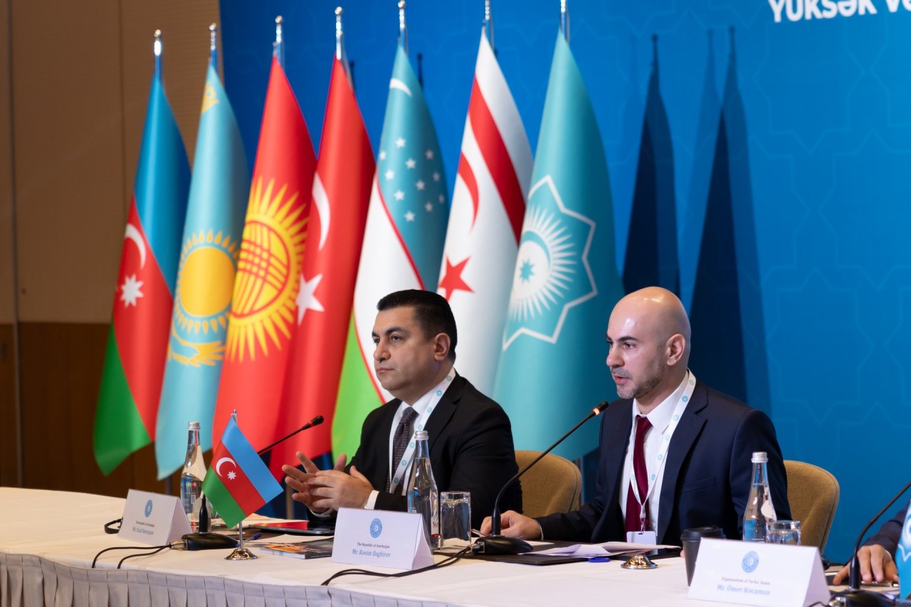 Türk Dövlətləri Təşkilatının Media və informasiya üzrə işçi qrupunun 12-ci iclası oldu - FOTOLAR