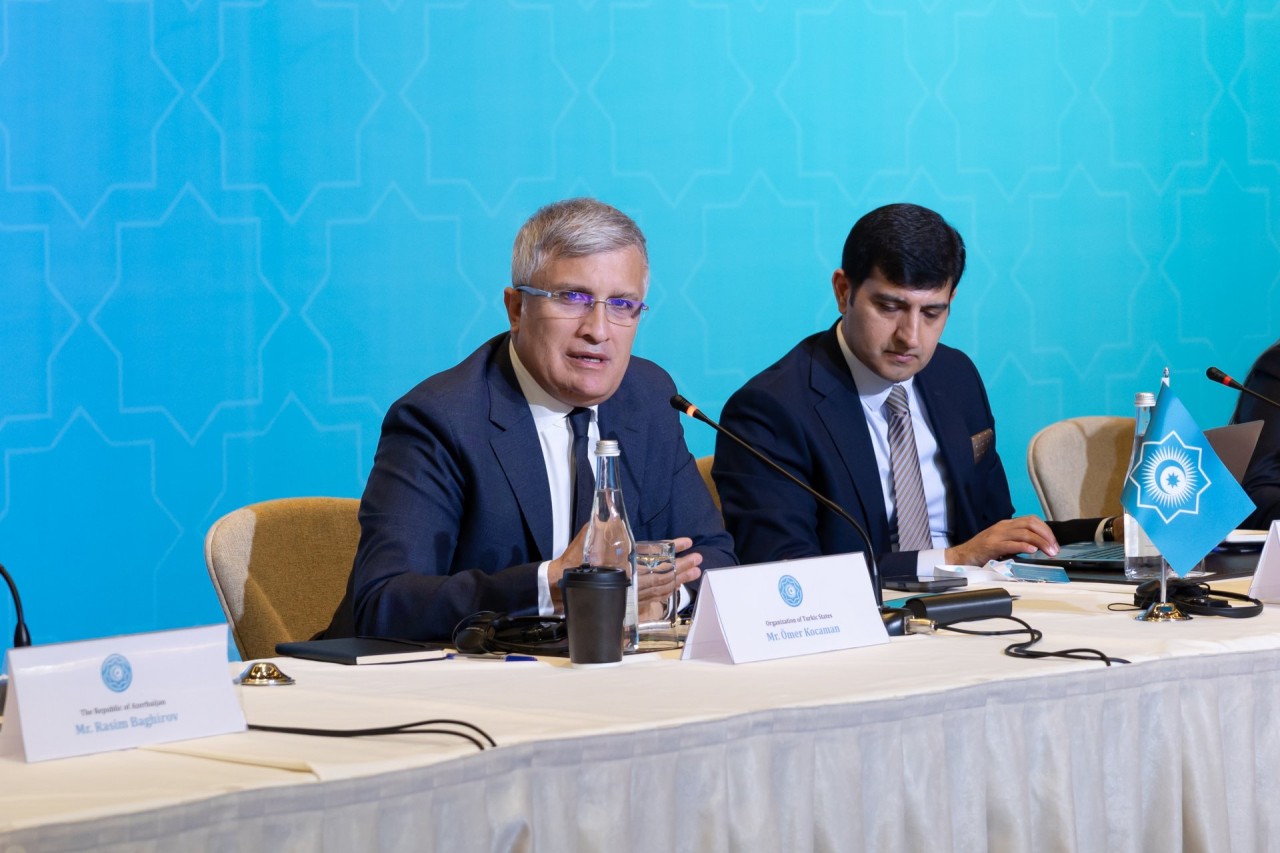 Türk Dövlətləri Təşkilatının Media və informasiya üzrə işçi qrupunun 12-ci iclası oldu - FOTOLAR