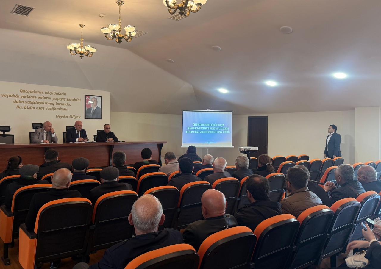 Xankəndi sakinləri mina təhlükəsi ilə bağlı maarifləndirilib - FOTOLAR