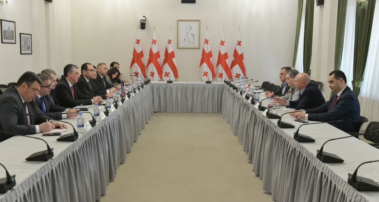 Nazir Məcnun Məmmədov Gürcüstanda görüşlər keçirdi - FOTOLAR