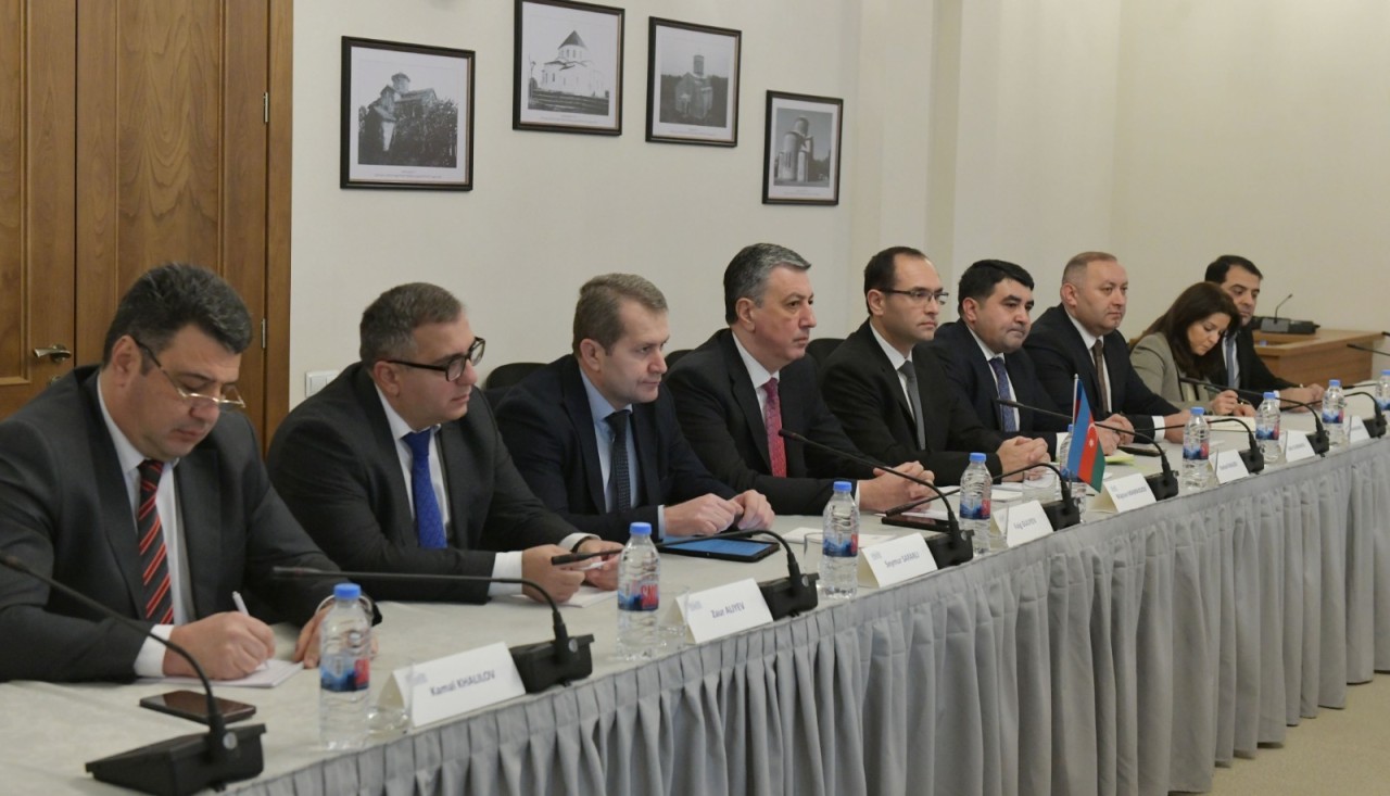 Nazir Məcnun Məmmədov Gürcüstanda görüşlər keçirdi - FOTOLAR