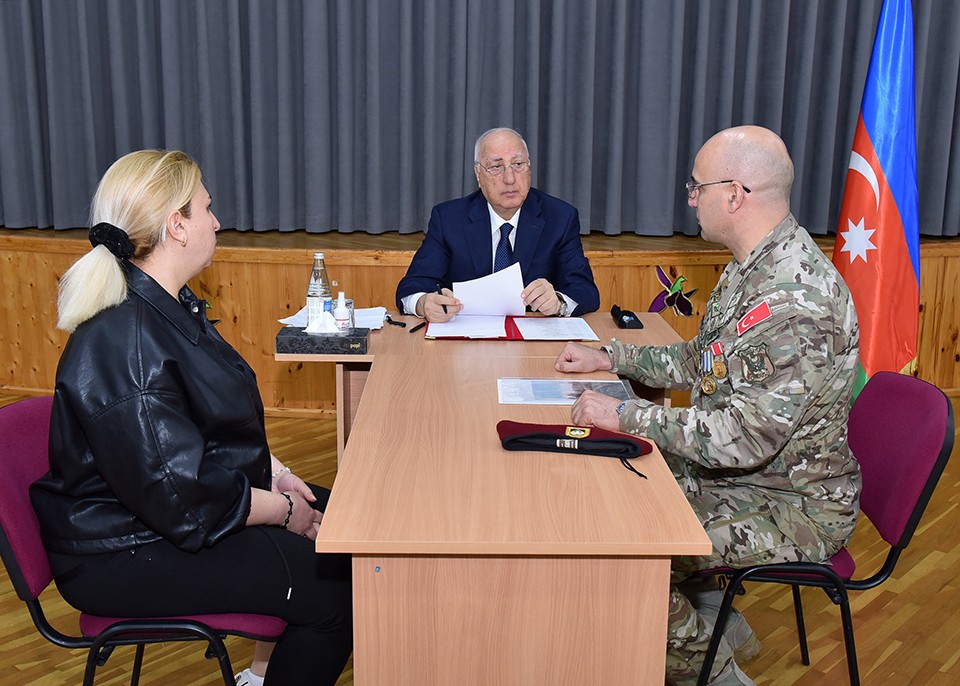 Zakir Fərəcov növbəti səyyar qəbul keçirdi - FOTOLAR