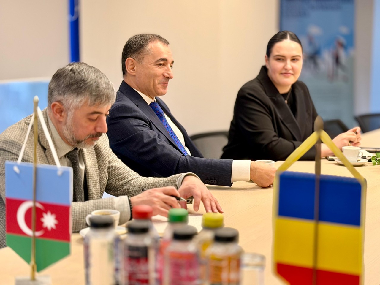 Qüdsi Osmanovun Rumıniyanın Bakeu şəhərinə işçi səfəri baş tutdu - FOTOLAR