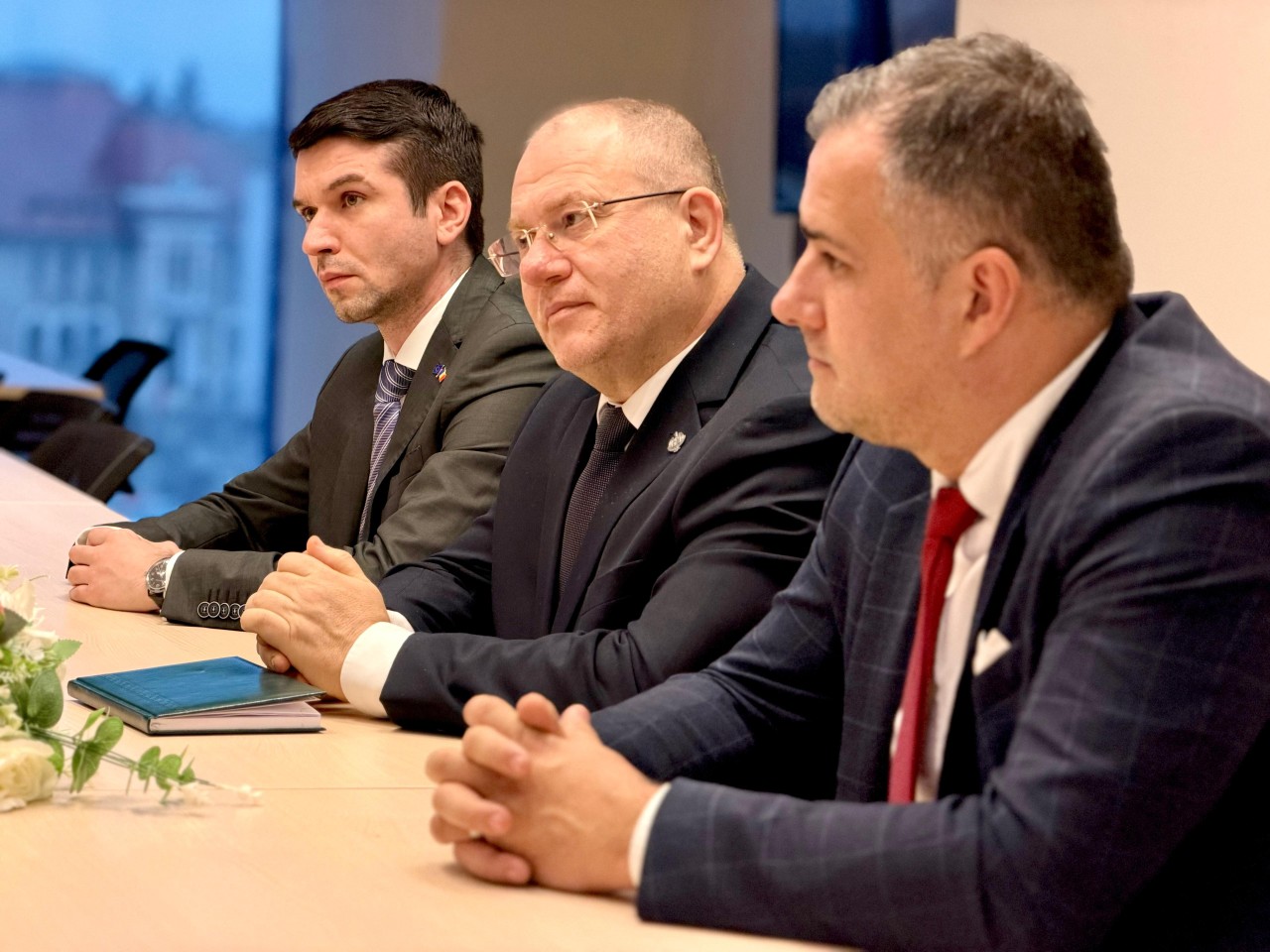 Qüdsi Osmanovun Rumıniyanın Bakeu şəhərinə işçi səfəri baş tutdu - FOTOLAR