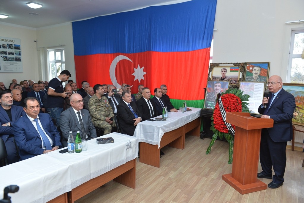 Şəhidin xatirəsinə həsr olunan “Qarabağ Azərbaycandır” adlı tədbir keçirilib - FOTOLAR