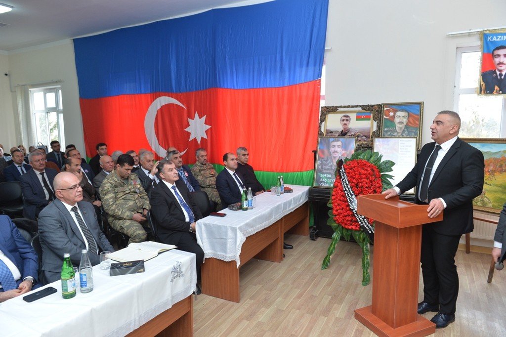 Şəhidin xatirəsinə həsr olunan “Qarabağ Azərbaycandır” adlı tədbir keçirilib - FOTOLAR