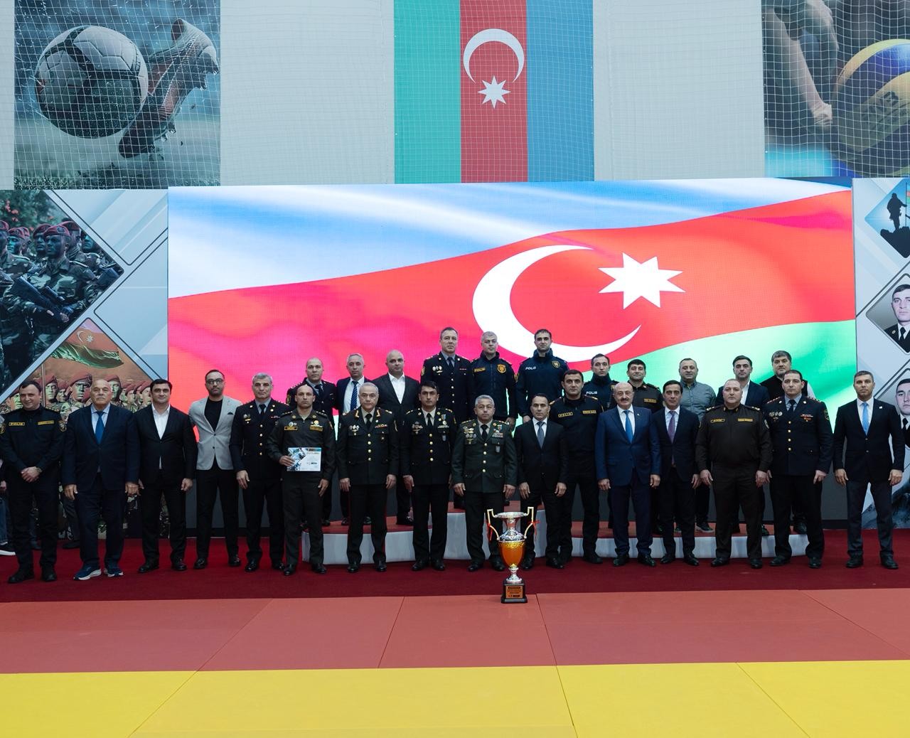 DİN antiterror şəhidlərinin xatirəsinə həsr olunan çempionat keçirdi - VİDEO (FOTOLAR)