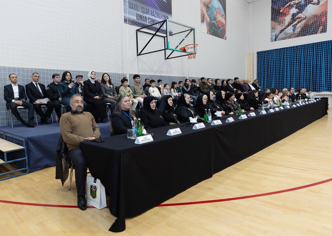 DİN antiterror şəhidlərinin xatirəsinə həsr olunan çempionat keçirdi - VİDEO (FOTOLAR)