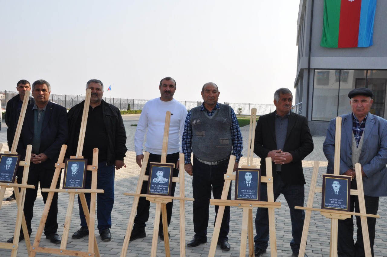 Horovlu kənd məktəbi fəaliyyətə başladı - FOTOLAR