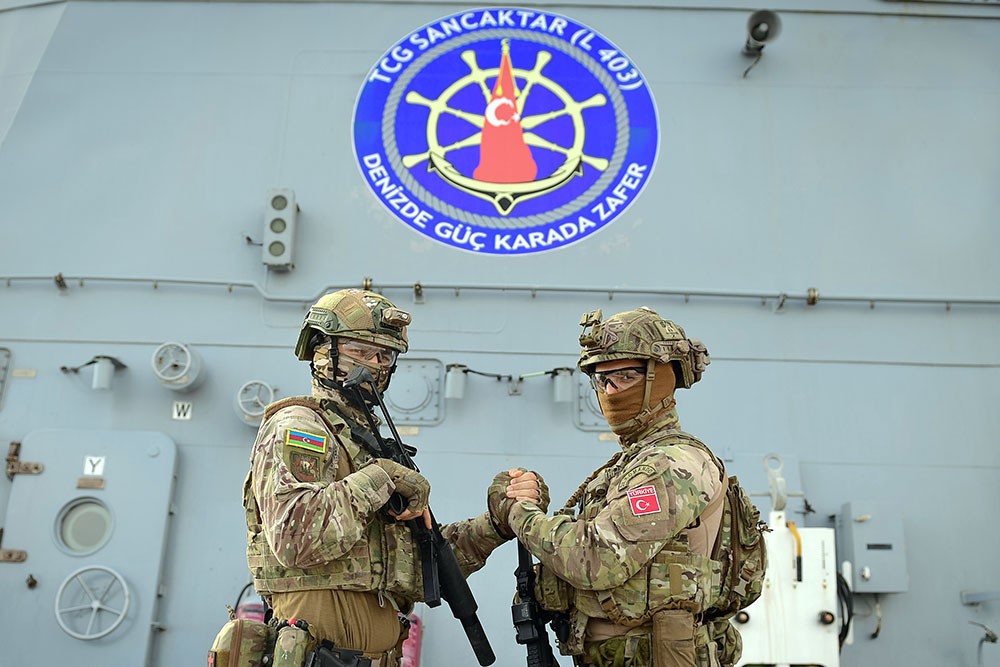 Azərbaycan, Türkiyə, ABŞ və Pakistan hərbçilərinin təlimi - FOTOLAR