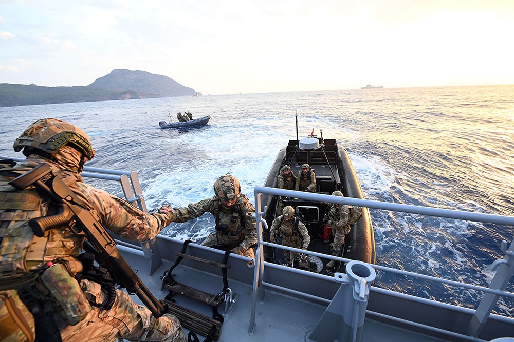 Azərbaycan, Türkiyə, ABŞ və Pakistan hərbçilərinin təlimi - FOTOLAR