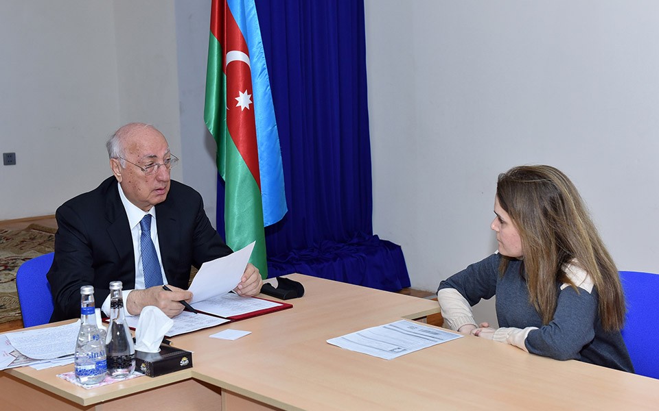 Zakir Fərəcov sakinlərlə görüşdü, tapşırıqlar verdi - FOTOLAR