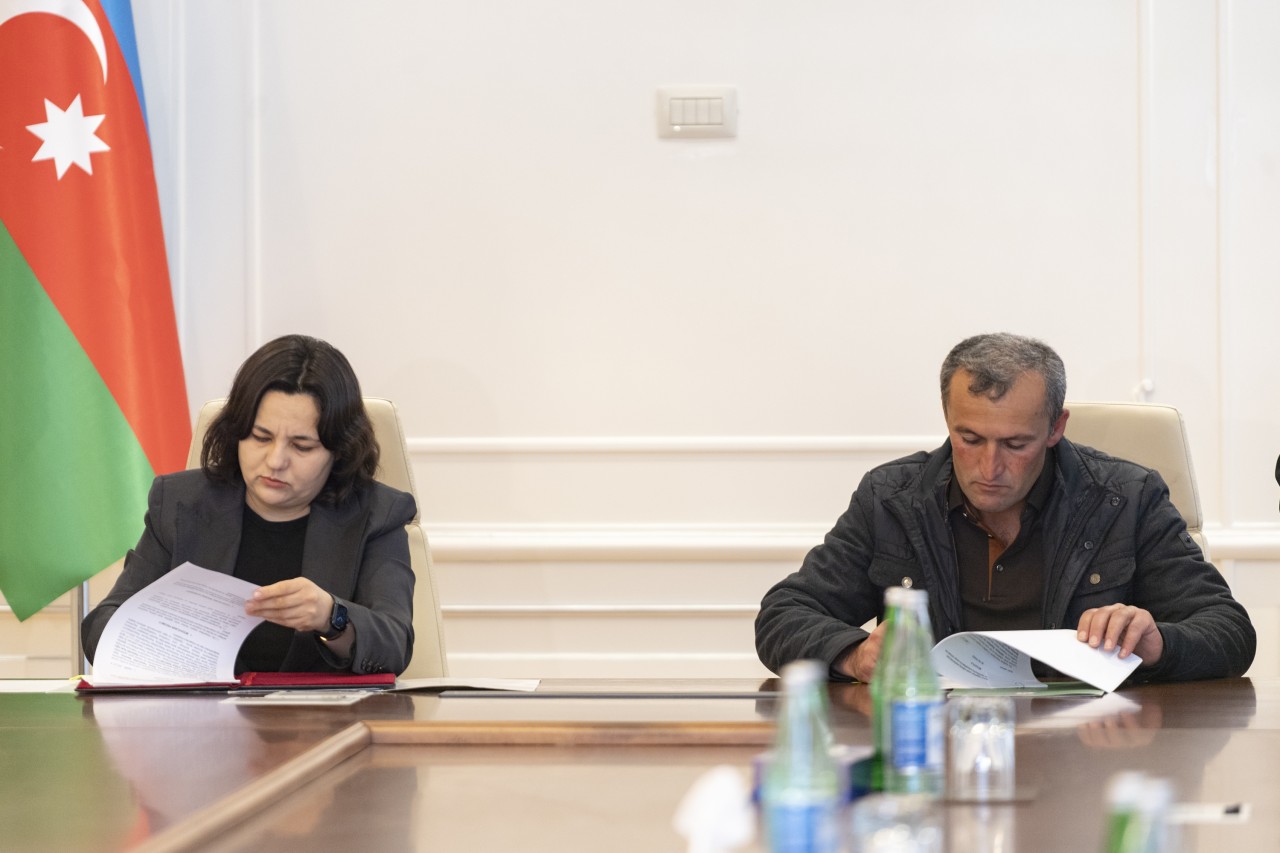 Bu torpaqların icarə müqavilələrinin imzalanmasına başlanıb - FOTOLAR