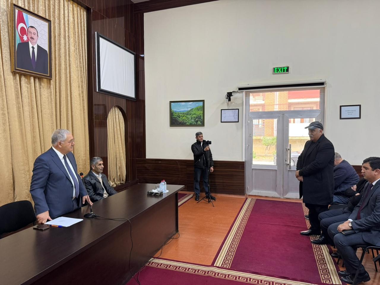 Vaqif Həsənov növbəti səyyar qəbul keçirdi - FOTOLAR