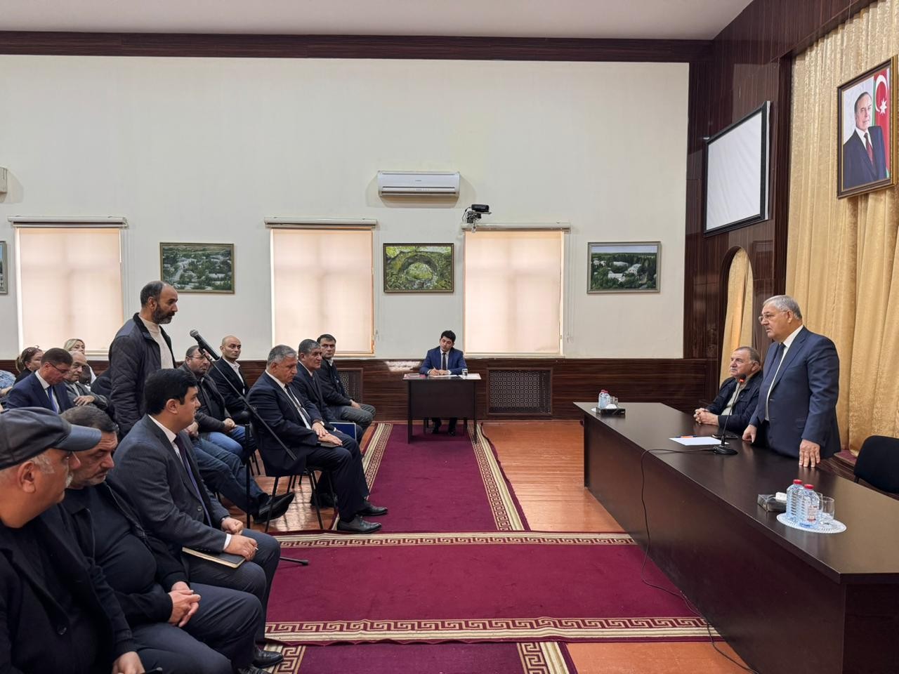 Vaqif Həsənov növbəti səyyar qəbul keçirdi - FOTOLAR