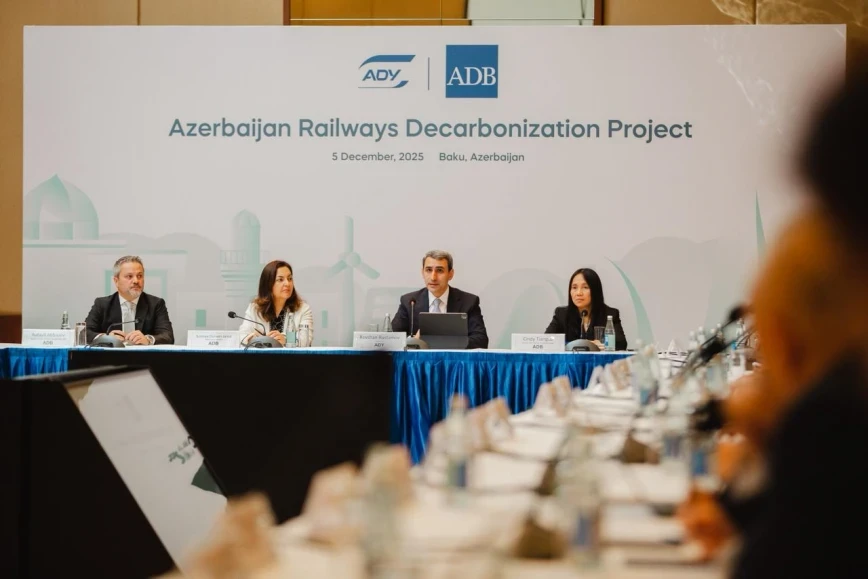 ADY-nin dekarbonizasiyası üzrə strateji layihəyə start verildi - FOTOLAR