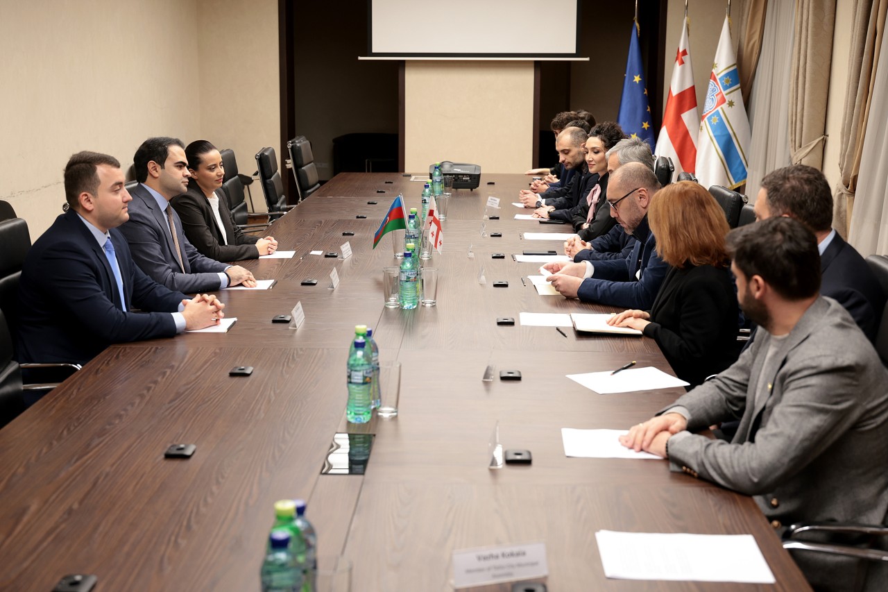 YAP Gənclər Birliyinin nümayəndə heyəti Gürcüstanda səfərdə oldu - FOTOLAR