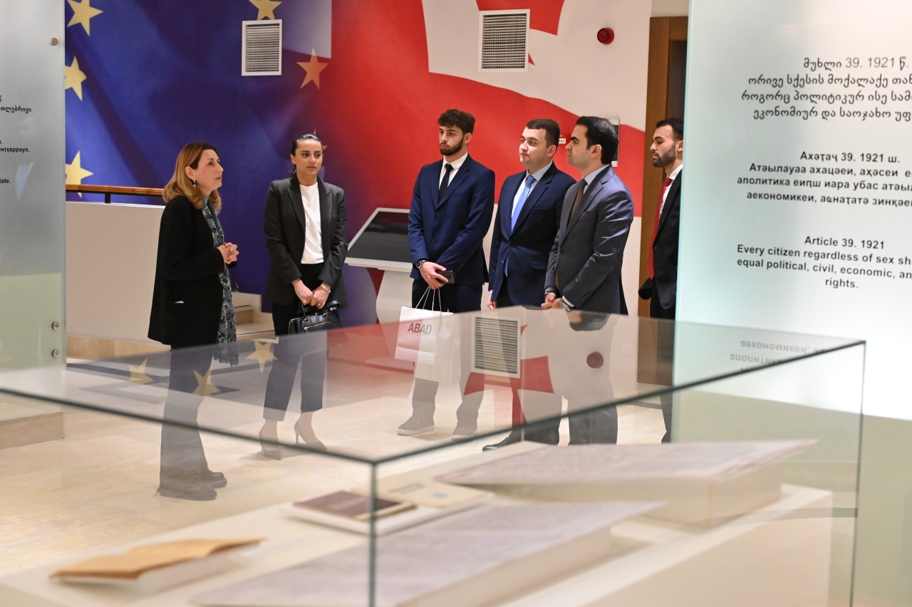 YAP Gənclər Birliyinin nümayəndə heyəti Gürcüstanda səfərdə oldu - FOTOLAR