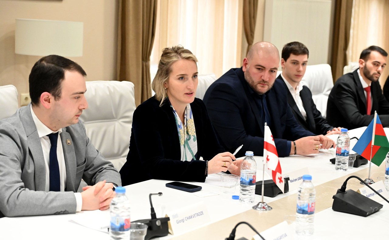 YAP Gənclər Birliyinin nümayəndə heyəti Gürcüstanda səfərdə oldu - FOTOLAR