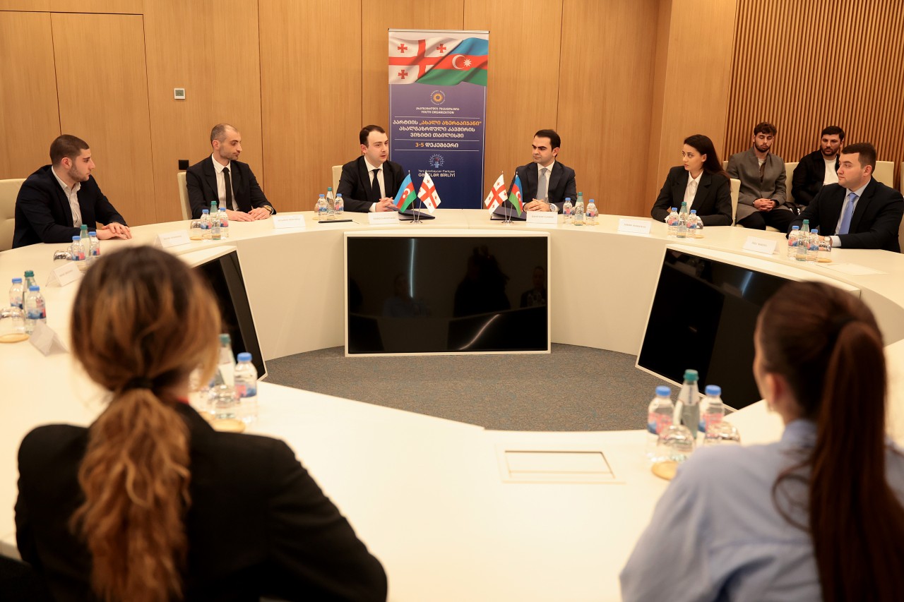 YAP Gənclər Birliyinin nümayəndə heyəti Gürcüstanda səfərdə oldu - FOTOLAR