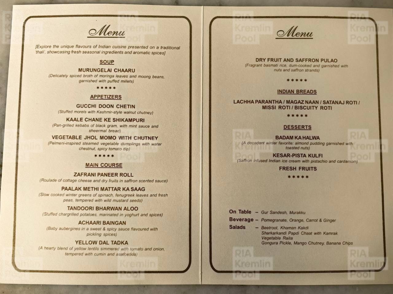 Putini vegetarian şam yeməyinə qonaq etdilər - FOTO