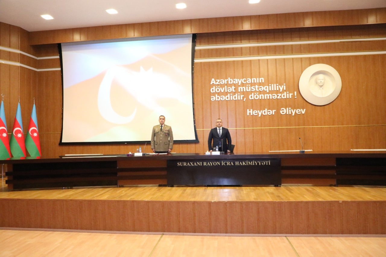 Suraxanıda müşavirə keçirildi - FOTOLAR