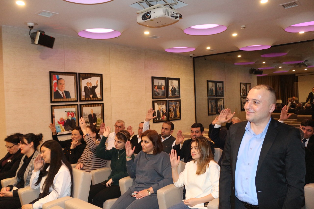 YAP Xətai rayon ərazi partiya təşkilatının yığıncağı keçirilib - FOTO