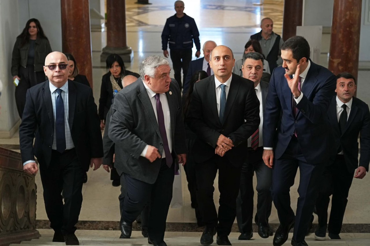 Emin Əmrullayev Gürcüstanın aparıcı ali təhsil müəssisələrinə səfər edib - FOTO
